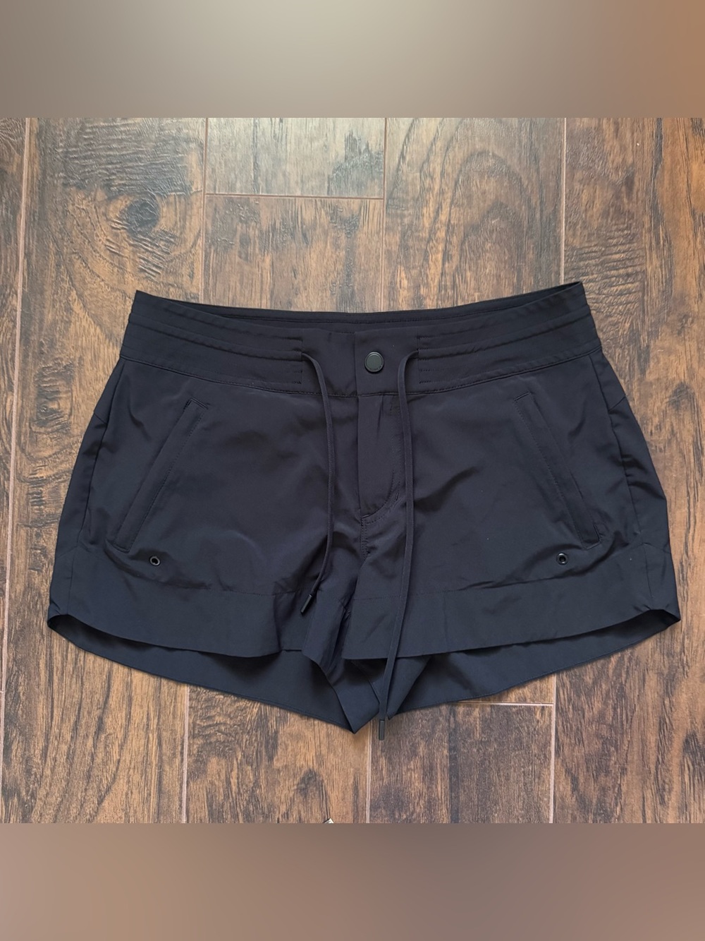 Athleta Size 6 Black Board Shorts
